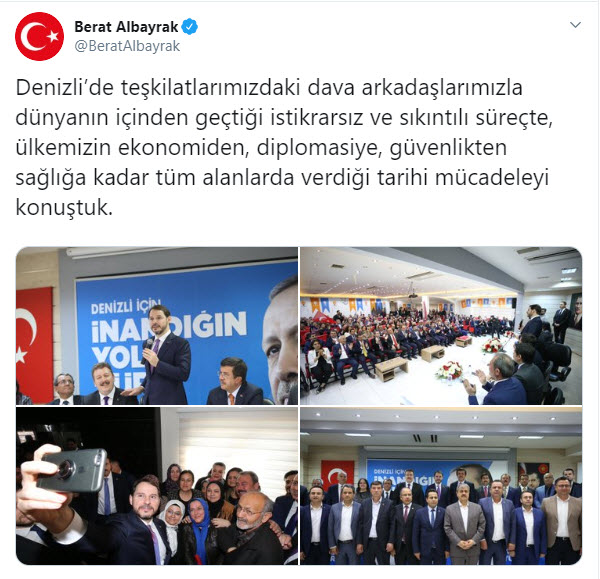 1583763559814.jpg Hazine ve Maliye Bakanı Berat Albayrak paylaştı: Tarihi mücadeleyi konuştuk - 1