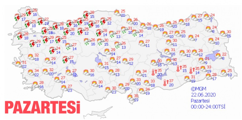 meteoroloji-12-il-icin-uyari-kuvvetli-saganak-bekleniyor-1592771098550.jpg Meteoroloji, 12 il için uyarı! Kuvvetli sağanak bekleniyor - 1