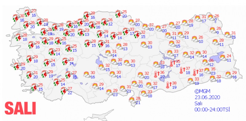 meteoroloji-12-il-icin-uyari-kuvvetli-saganak-bekleniyor-1592771112207.jpg Meteoroloji, 12 il için uyarı! Kuvvetli sağanak bekleniyor - 3