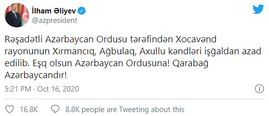 Son dakika: Azerbaycan ordusu 3 köyü daha işgalden kurtardı