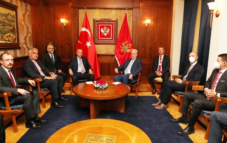 Son dakika: Başkan Erdoğan Karadağ Başbakanı Krivokapiçi kabul etti