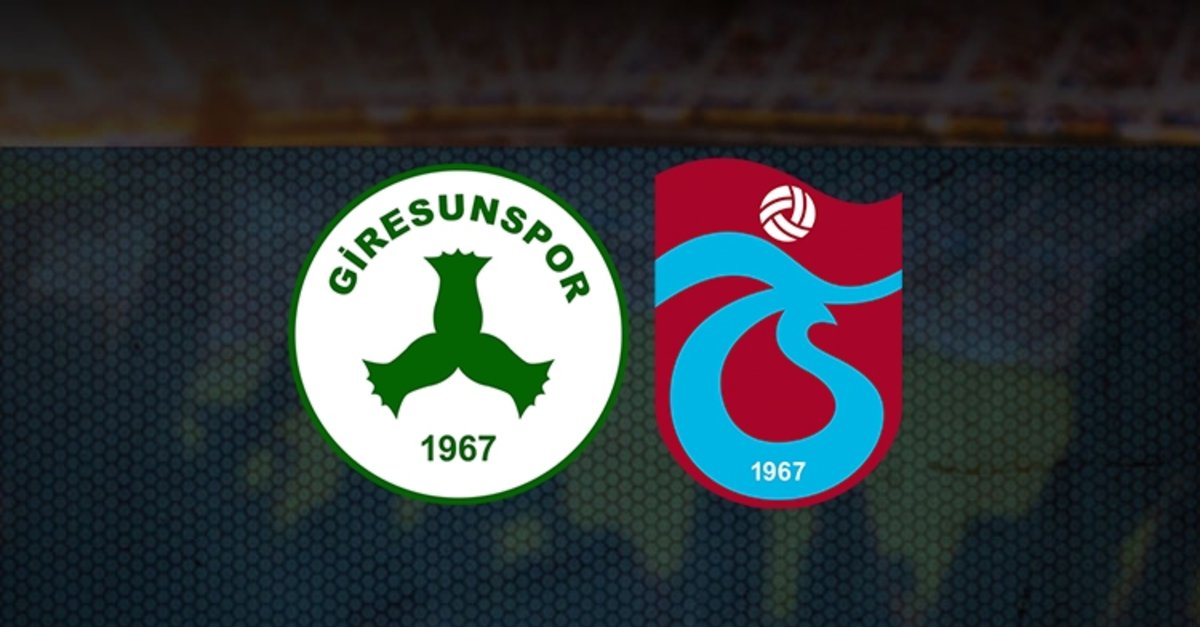 Giresunspor - Trabzonspor CANLI ANLATIM