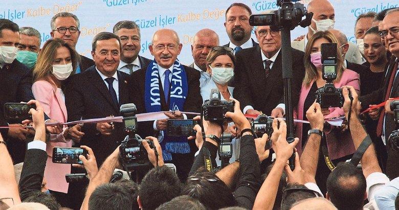 İzmirdeki açılışta skandal! CHP lideri Kemal Kılıçdaroğlunun açılışını yaptığı projelerin çoğu eski çıktı