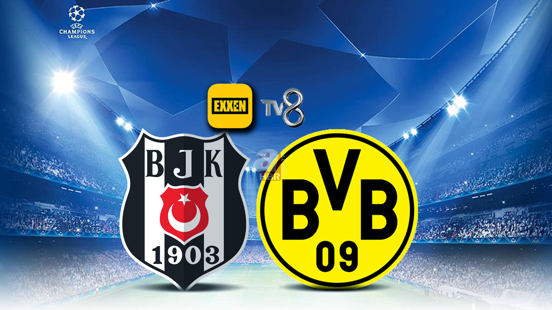 Beşiktaş Borussia Dortmund maçı Tv8de yayınlanacak mı? Şifreli mi, şifresiz mi? 15 Eylül Tv8 yayın akışı