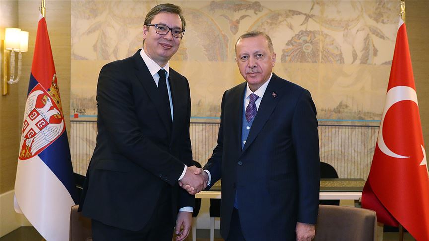 Son dakika: Başkan Erdoğan Sırbistan Cumhurbaşkanı Aleksandar Vucic ile görüştü