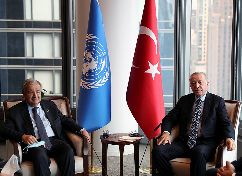 Yeni Türkevi Binası Açılış Töreninde BM Genel Sekreteri Antonio Guterresten Türkiyeye teşekkür