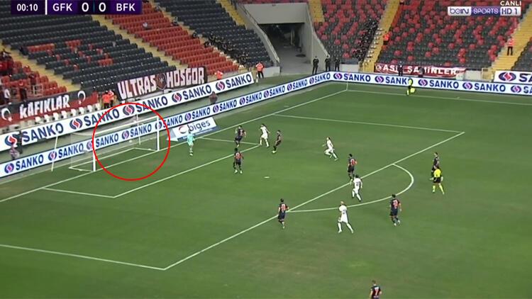 Gaziantep FK forması giyen Muhammet Demir Süper Lig tarihinin en hızlı golünü attı