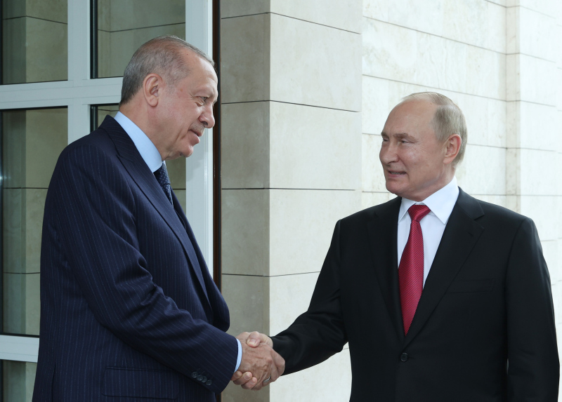 Rusyada kritik zirve! Başkan Erdoğan ve Putinin görüşmesi dünya basınında
