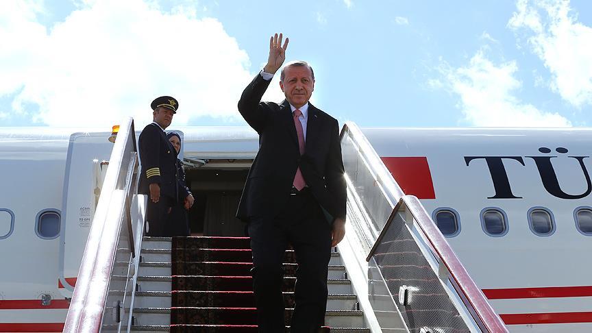Başkan Erdoğan Ankaraya döndü