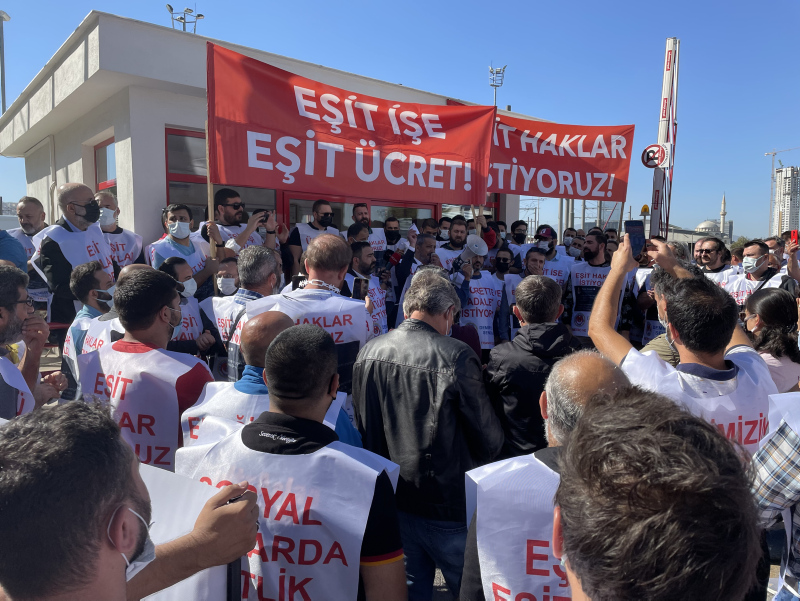 İzmirde işçiler isyanda! Metro ve tramvay çalışanları grev kararı astı