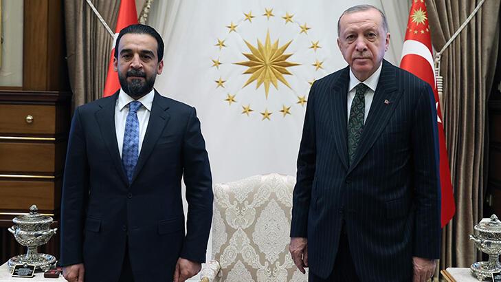 Son dakika: Başkan Erdoğan Irak Takaddum Partisi Genel Sekreteri Hablusiyi kabul etti