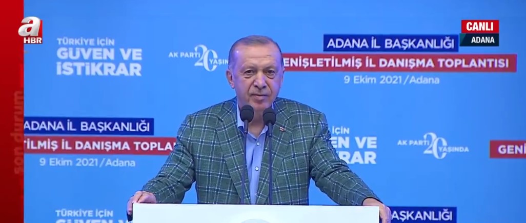 Son dakika: Başkan Erdoğandan AK Parti Adana Genişletilmiş İl Danışma Toplantısında flaş açıklamalar
