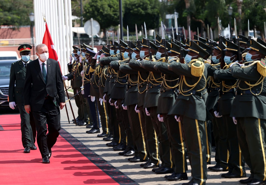 Başkan Recep Tayyip Erdoğanın Angola ziyaretinden dikkat çeken fotoğraflar