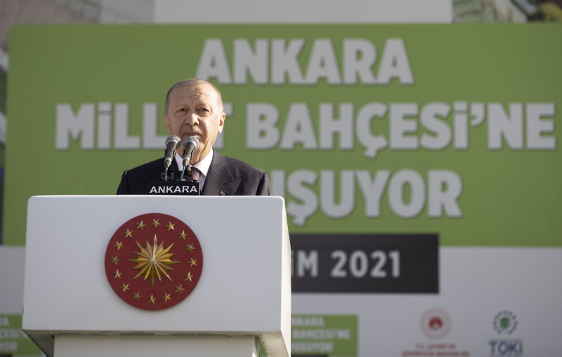 Son dakika: AKM Millet Bahçesi Başkan Erdoğanın katılımıyla açıldı