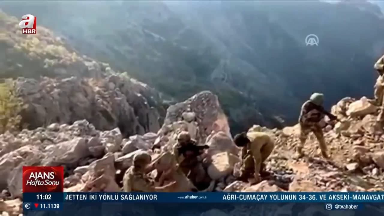 Son dakika: Mehmetçikten Avaşinde nokta operasyonu: Mağarada saklanan 4 PKKlı teslim oldu