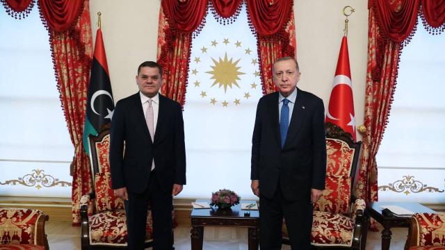 Başkan Erdoğan Libya Başbakanı Dibeybeyi kabul etti