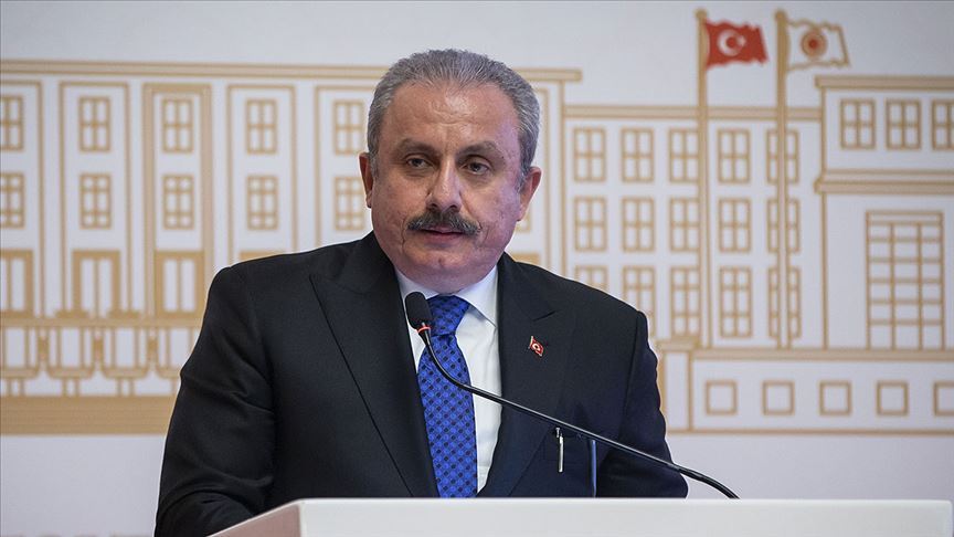 TBMM Başkanı Mustafa Şentoptan İYİ Partili Lütfü Türkkana özür dileme çağrısı
