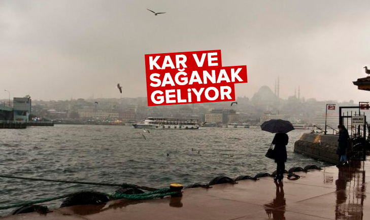 Meteorolojiden İstanbula flaş uyarı! Hangi illere kar ve yağmur yağacak? İşte 5 günlük hava durumu tahmini