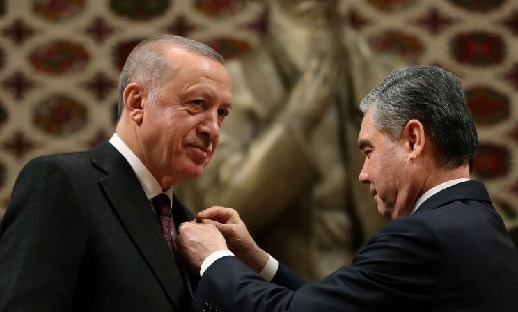 SON DAKİKA: Başkan Erdoğandan Türkmenistana teşekkür! Bu âli nişanı şerefle taşıyacağım