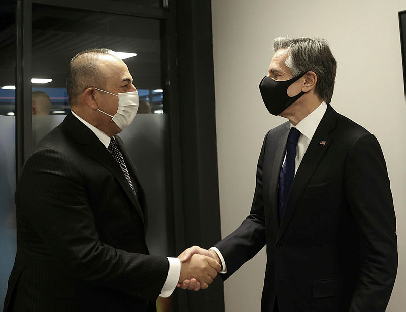 Dışişleri Bakanı Mevlüt Çavuşoğlu, ABD Dışişleri Bakanı Blinken ile görüştü