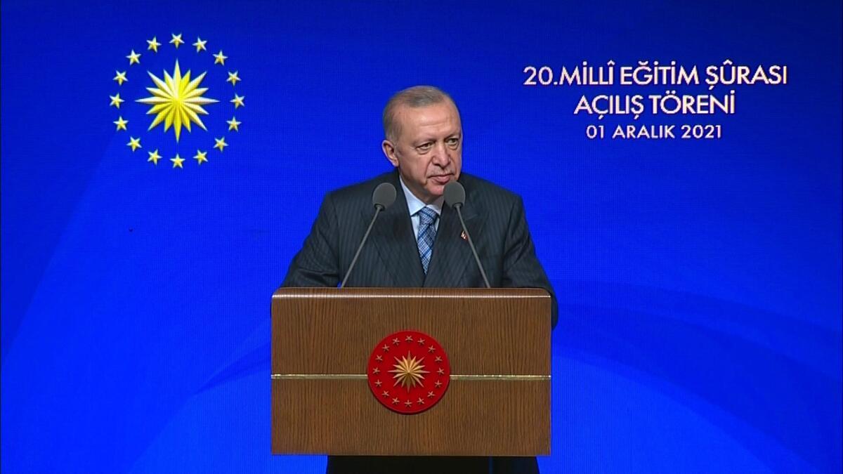 Son dakika: Başkan Erdoğandan 20. Milli Eğitim Şûrasında önemli açıklamalar