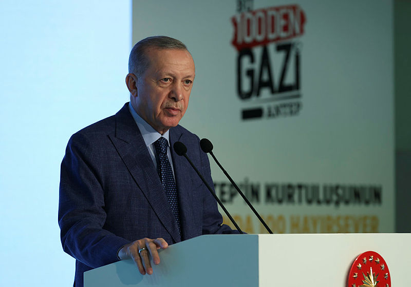 Başkan Erdoğan Gaziantepte üstüne basa basa söyledi: Bizim tek derdimiz ihracat