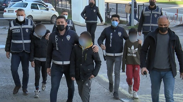 Son dakika: Orduda galeriden çaldıkları araçla İstanbulda yakalanan 3 çocuk tutuklandı