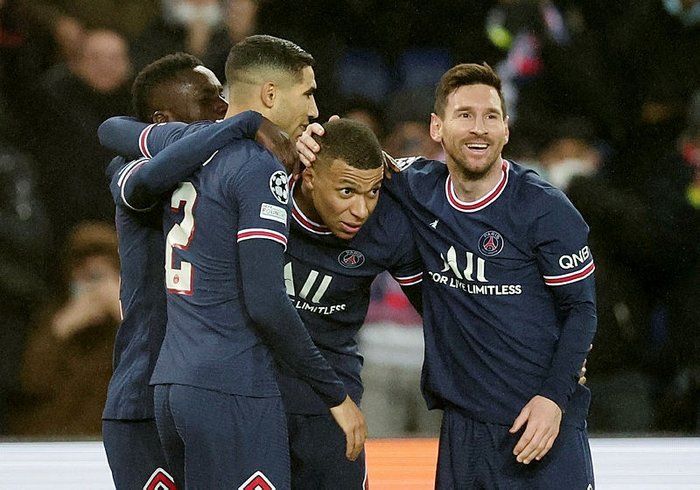 Lionel Messi ve Kylian Mbappe tarihe geçti! PSG (Paris Saint-Germain) - Club Brugge maçında tarihi olay