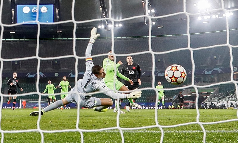 Burak Yılmazı tarihe geçiren gol! Wolfsburg - Lille Şampiyonlar Ligi maç sonucu