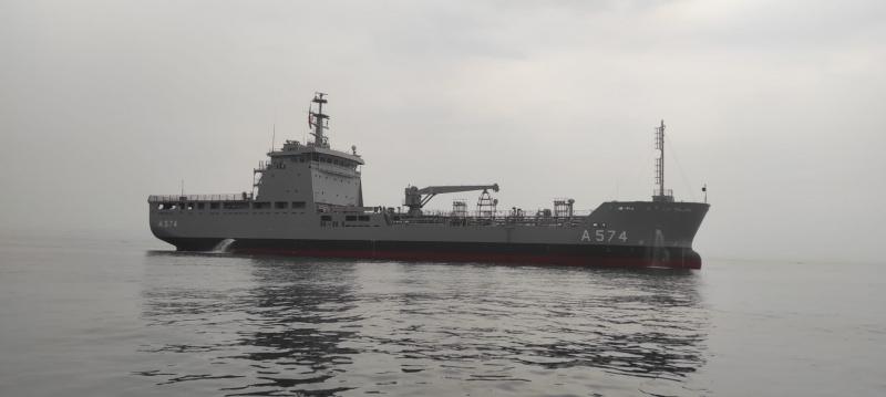 MSB: Lojistik Destek Gemisi A-574 Deniz Kuvvetleri Komutanlığının hizmetine girdi