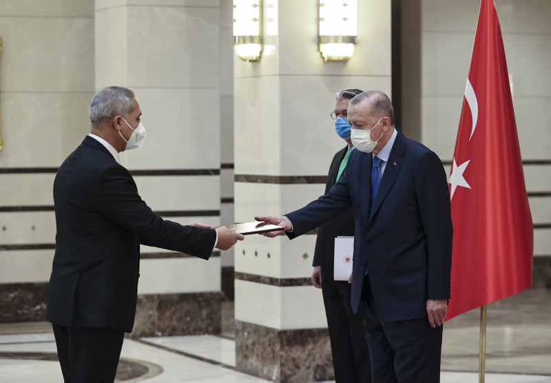 Son dakika: Başkan Erdoğandan Cumhurbaşkanlığı Külliyesinde önemli kabuller