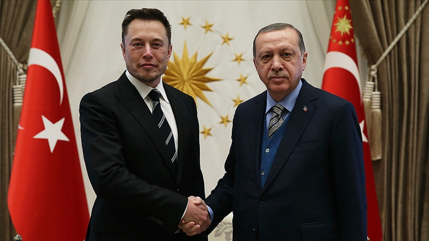 SON DAKİKA: Başkan Erdoğan Elon Musk ile görüştü