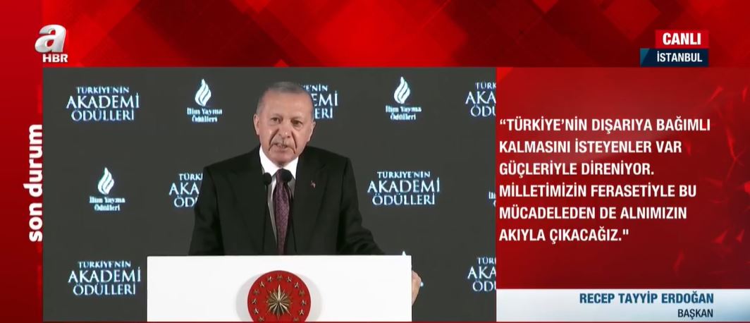 Başkan Recep Tayyip Erdoğandan faiz mesajı
