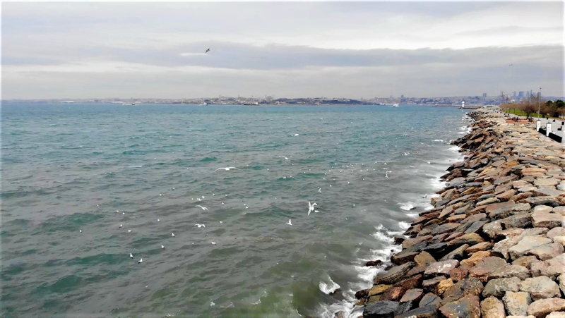 Son dakika: Kadıköy’de İSKİ rezaleti: Arıtma tesisinden bırakılan su denizin rengini değiştirdi! Havadan böyle görüntülendi