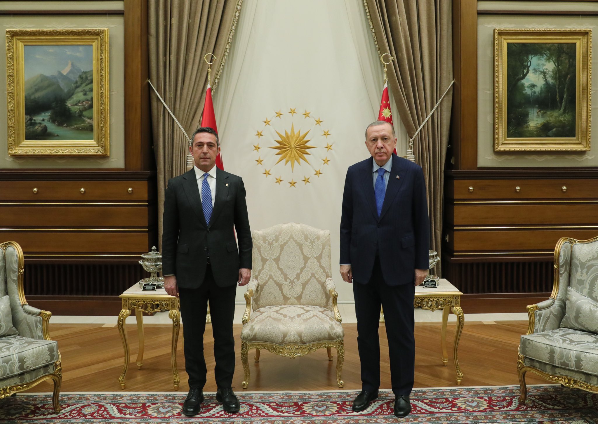Son dakika: Başkan Erdoğan, Ali Koçu kabul etti