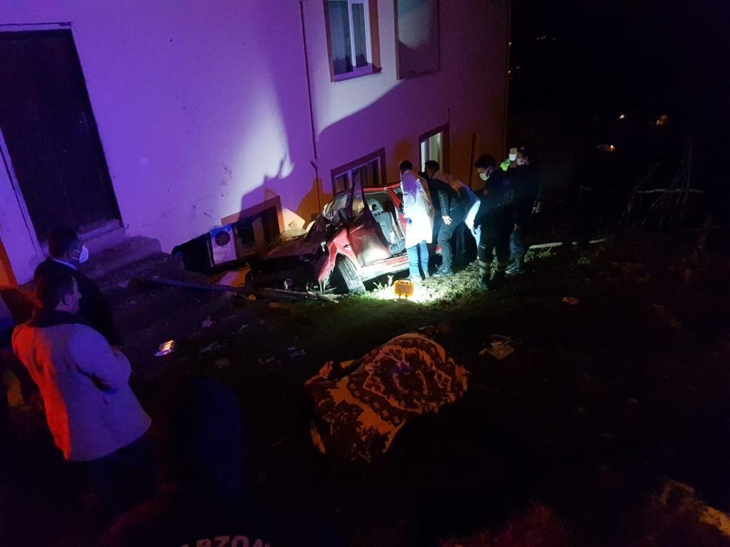 Son dakika: Trabzonda trafik kazası: Ölü ve yaralılar varı