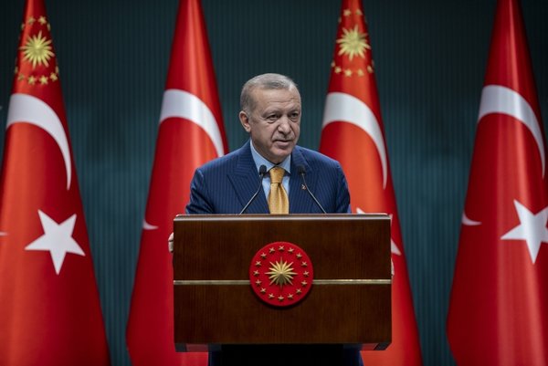 Başkan Erdoğandan Beşiktaşa tebrik