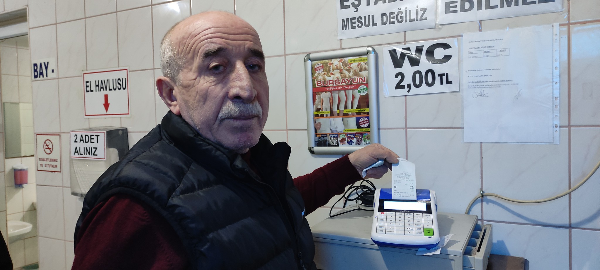 Bursa’da özel tuvaletin özel müşterileri! Servet kazanıyor