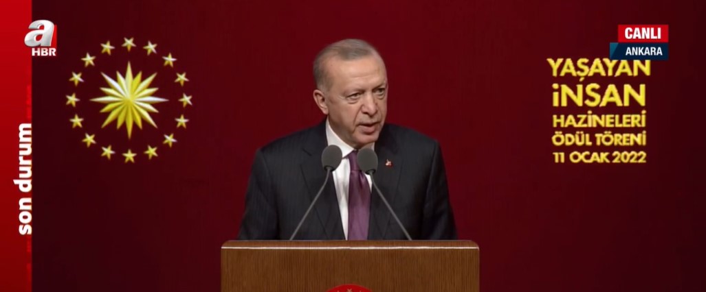 Başkan Recep Tayyip Erdoğandan Beştepede düzenlenen ödül töreninde son dakika açıklamaları