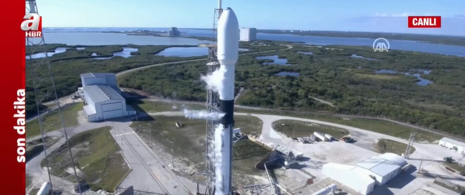 Türkiyenin ilk cep uydusu fırlatıldı! Grizu-263A uydusu Spacex Falcon 9 roketiyle uzaya fırlatıldı