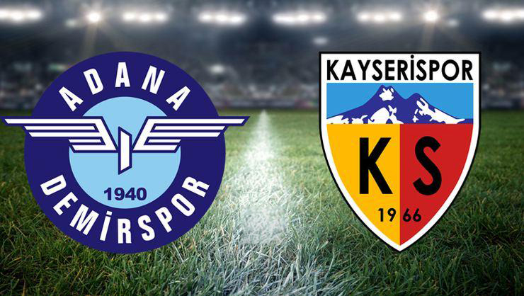 CANLI | Adana Demirspor Kayserispor maçı canlı anlatım izle! Süper Ligde zorlu karşılaşma