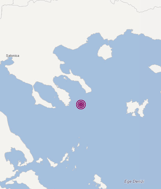 Son dakika: Ege Denizinde 5,3 büyüklüğünde deprem | Son depremler