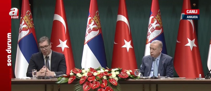 Başkan Recep Tayyip Erdoğandan Sırbıstan Cumhurbaşkanı Vucic ile ortak basın toplantısında son dakika açıklamaları