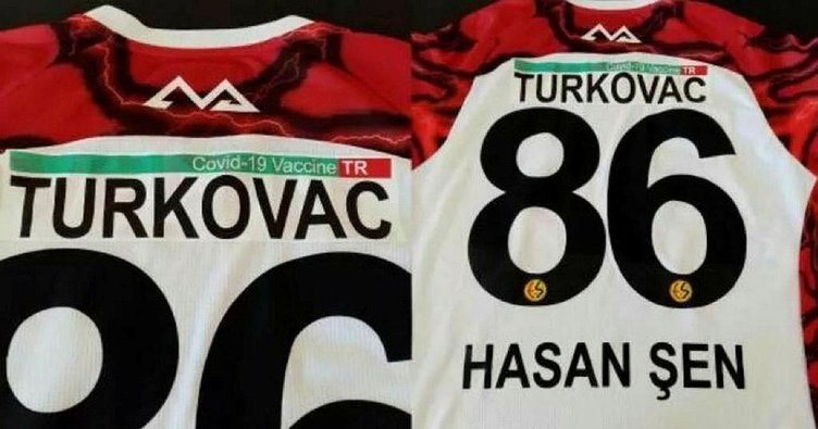 Sağlık Bakanı Koca paylaştı: Eskişehirspor TURKOVACı arkasına aldı