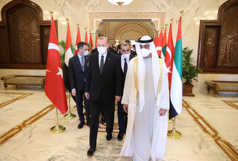 Son dakika: Başkan Erdoğan BAEde! Kasr El Vatan Sarayında resmi törenle karşılandı