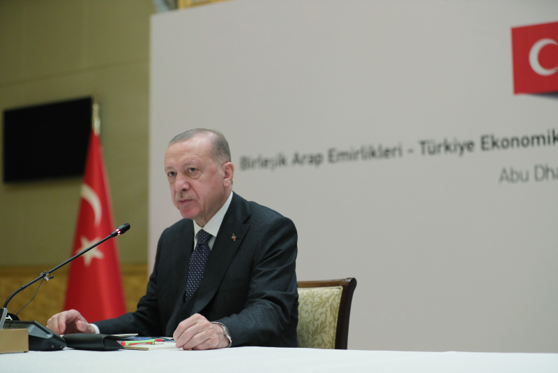 Son dakika: Başkan Erdoğandan BAEli yatırımcılarla toplantı!
