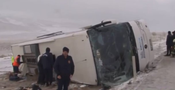 Konya’da otobüs kazası: Ölü ve yaralılar var