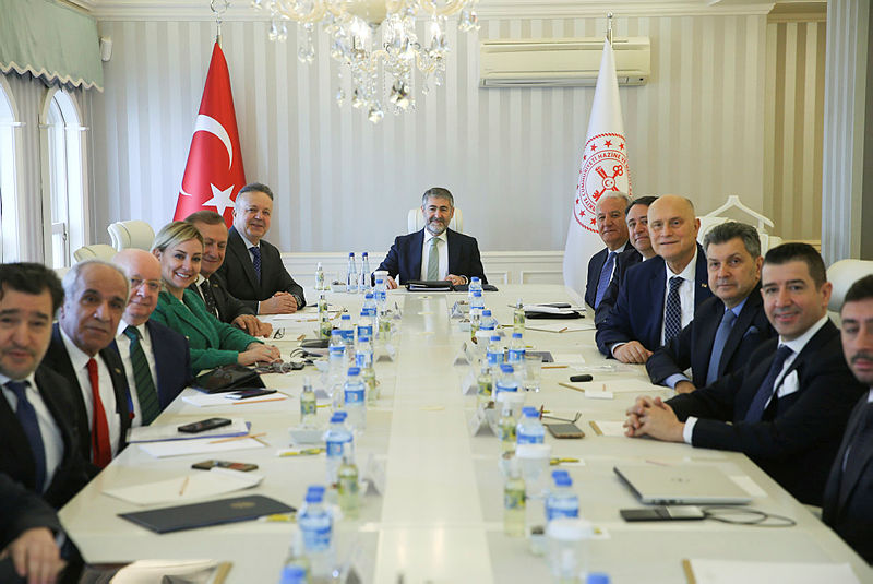 Son dakika: Hazine ve Maliye Bakanı Nureddin Nebati Türkiye İhracatçılar Meclisi heyetiyle görüştü