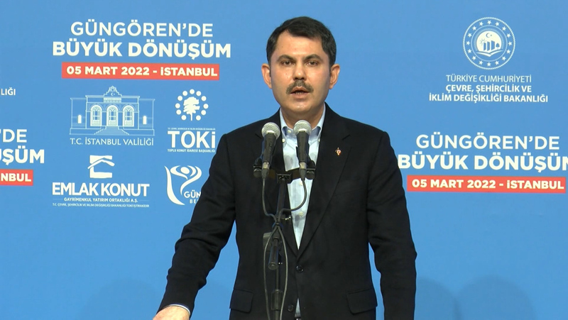 Çevre, Şehircilik ve İklim Değişikliği Bakanı Murat Kurum: İstanbulu santim santim dönüştüreceğiz