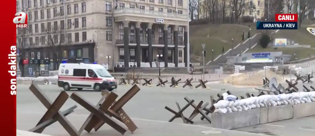 Rusya – Ukrayna savaşının 12. günü! A Haber ekibi dünyanın gözünü çevirdiği Kievde | Rus ordusu Kievin kapısında dayandı
